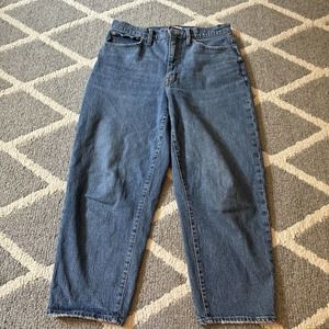 Madewell Womens Balloon Denim Jeans in Whistler Wash Size 31